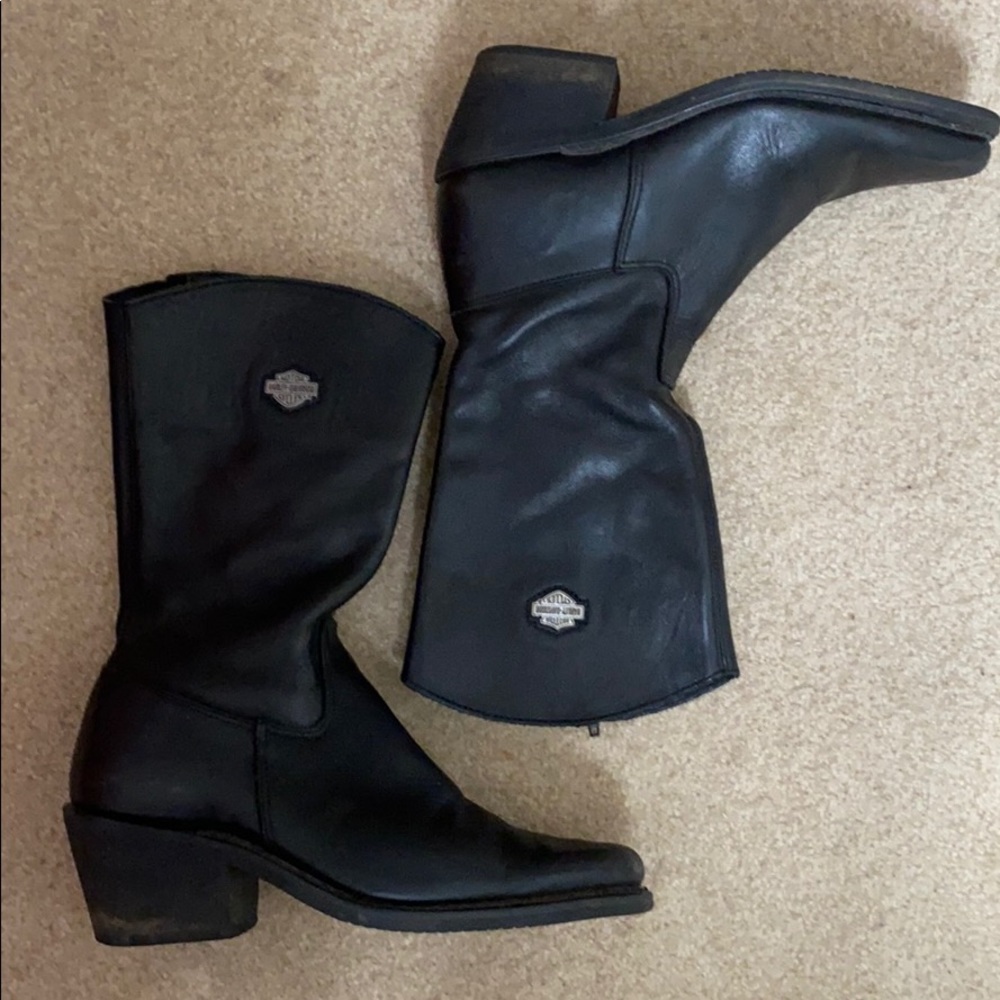 Harley Davidson Black Boots